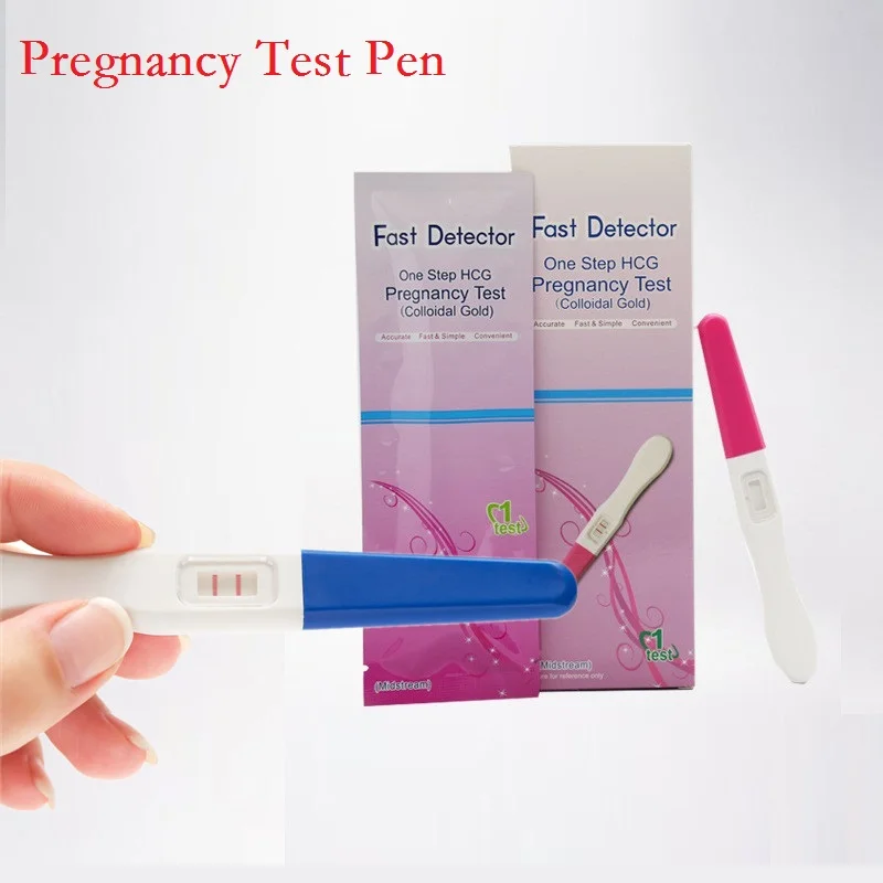 1pc Early Pregnancy Test Pen One Step Rapid HCG Urine Measuring Kit For Home Adult Women Expect A Baby Over 99% Accuracy
