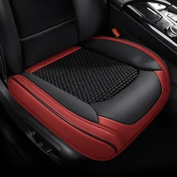 Deluxe 3D Cushion Full Coverage Car Seat Cover - Premium Car Accessories (Black Wine Red 1 PCS)