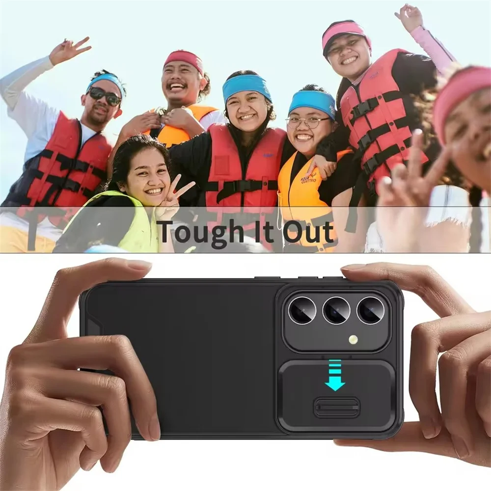 Sleek Slide Camera Phone Cover, Premium Silicone Case