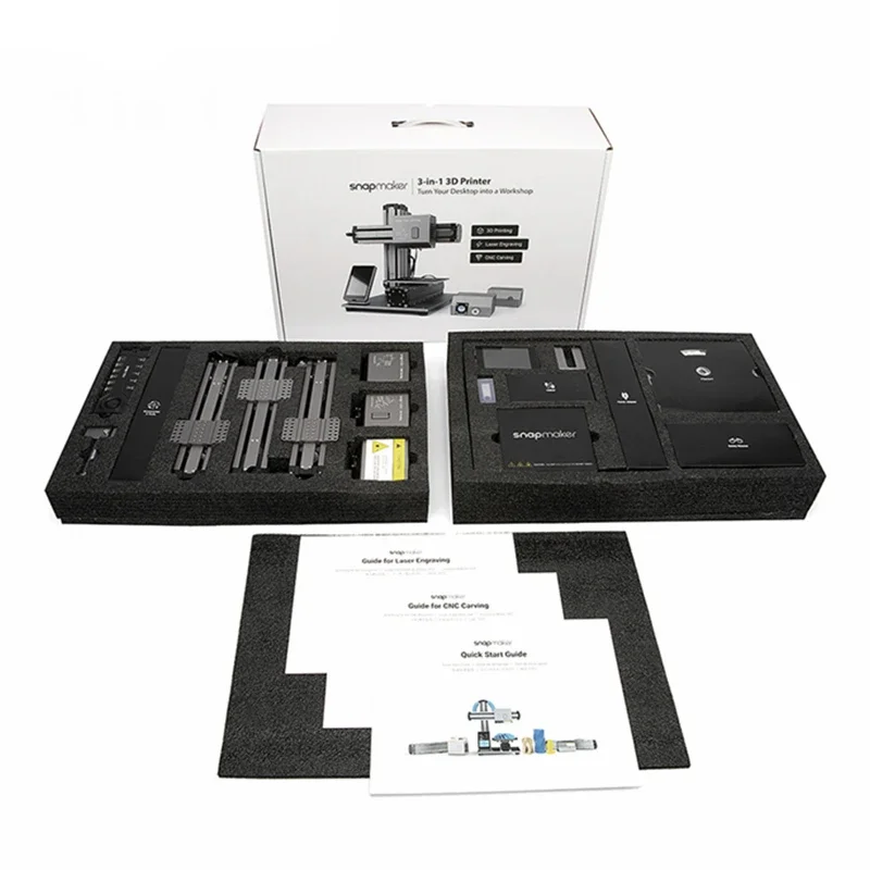Newest 2021 3D Printer Snapmaker CNC Router Engraving Machine 3 in 1 ...