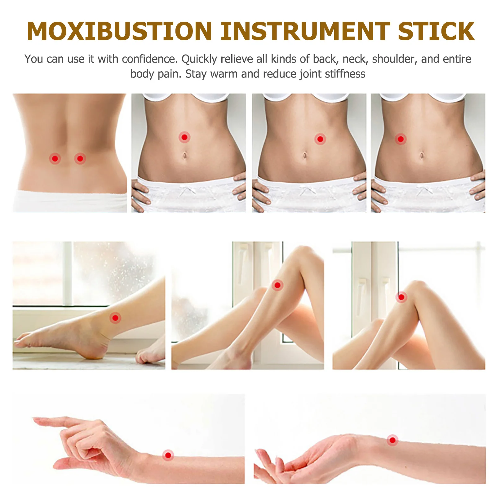 Moxibustion Box Stickers Fixing Pads Adhesive Discs Massage Accessories Spa Supplies Graphene Material 10 Pcs