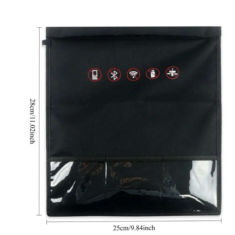 Signal Blocking Faraday Bag - Waterproof & Fireproof Anti-Theft Pouch