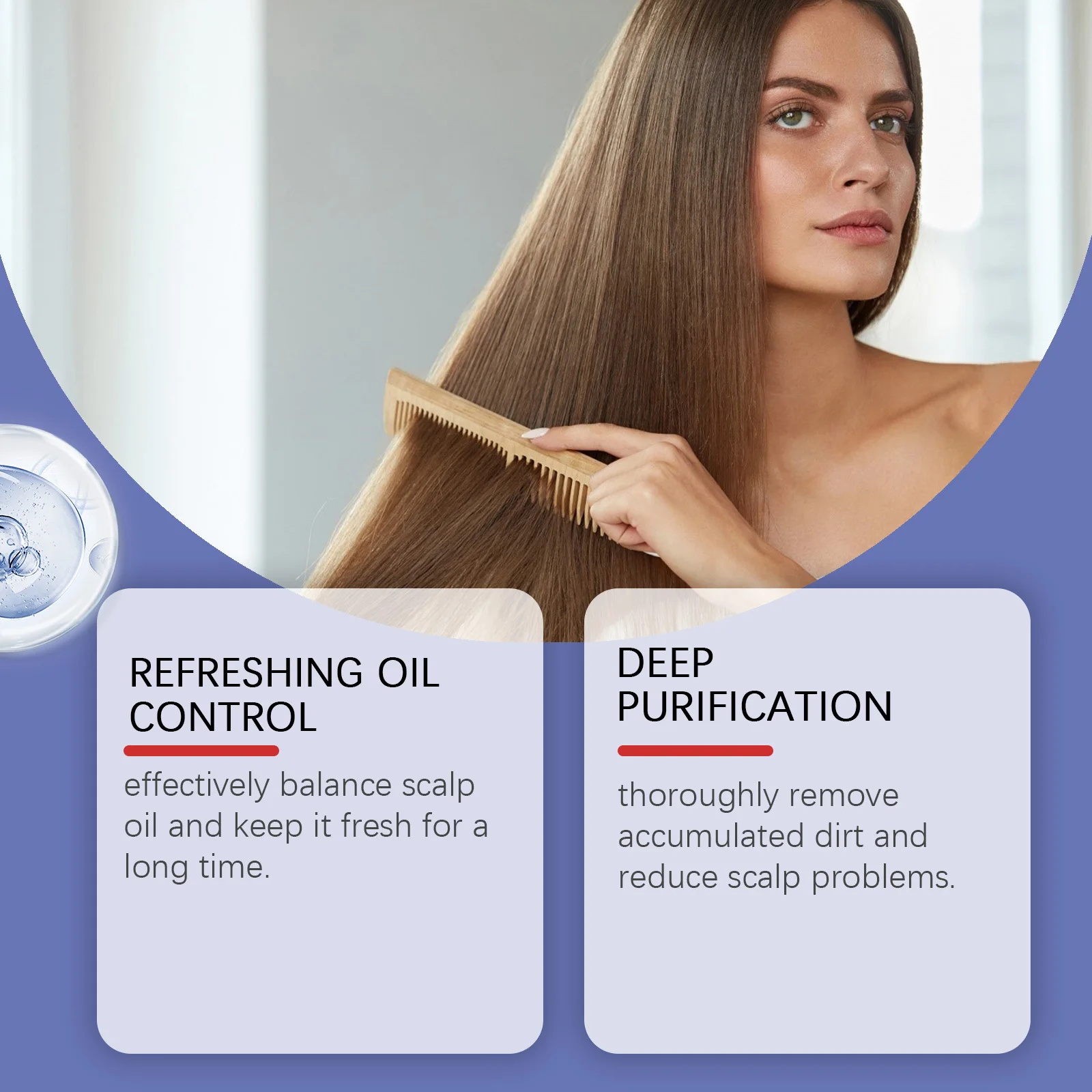 Selenium Sulfide Shampoo: Gentle Scalp Cleansing, Nourishes & Smoothes Hair, Leaves Hair Fresh & Voluminous