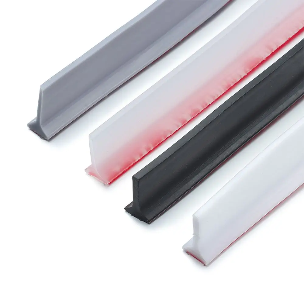 Self-Adhesive Silicone Water Stopper Water Retaining Strip Door Bottom ...