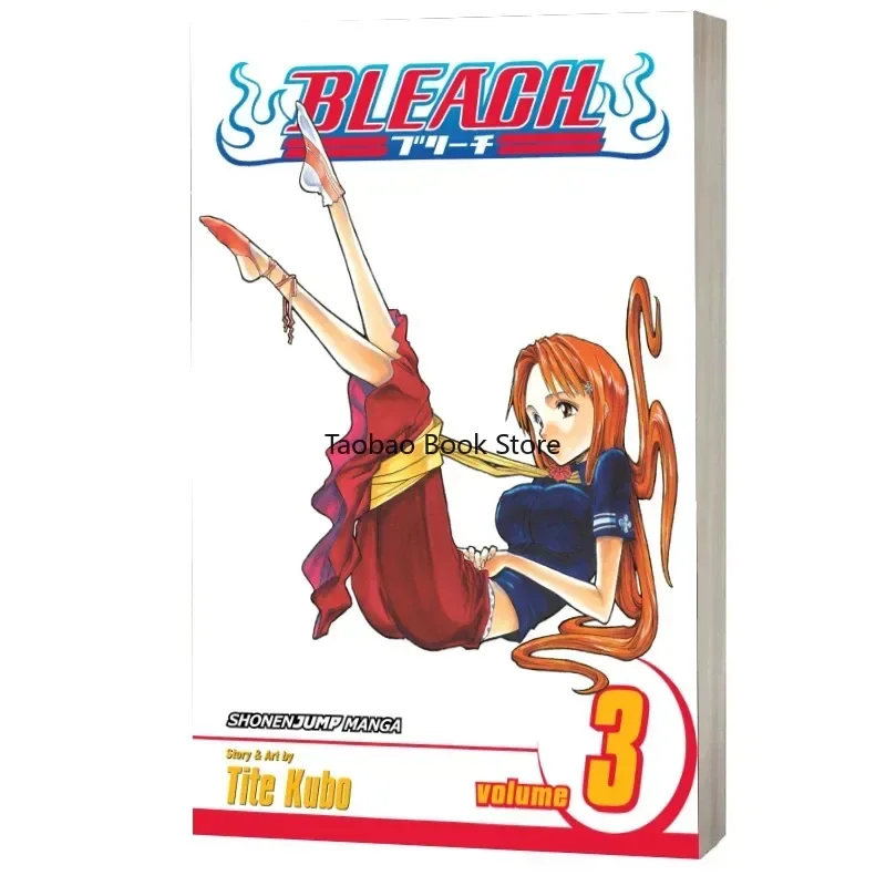Popular Comic Book Bleach, Vol.3 Japan Youth Teens Fantasy Science Mystery Suspense Comic Manga Book English