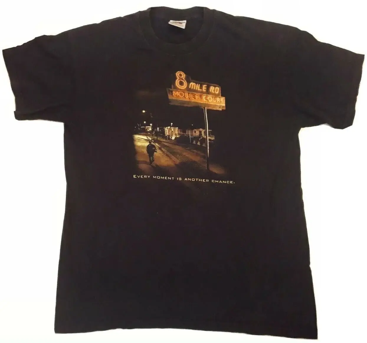 Eminem 8 Mile 2002 Vintage Promo T Shirt Film Colonna Sonora Hip Hop Rap D12 50 Cent