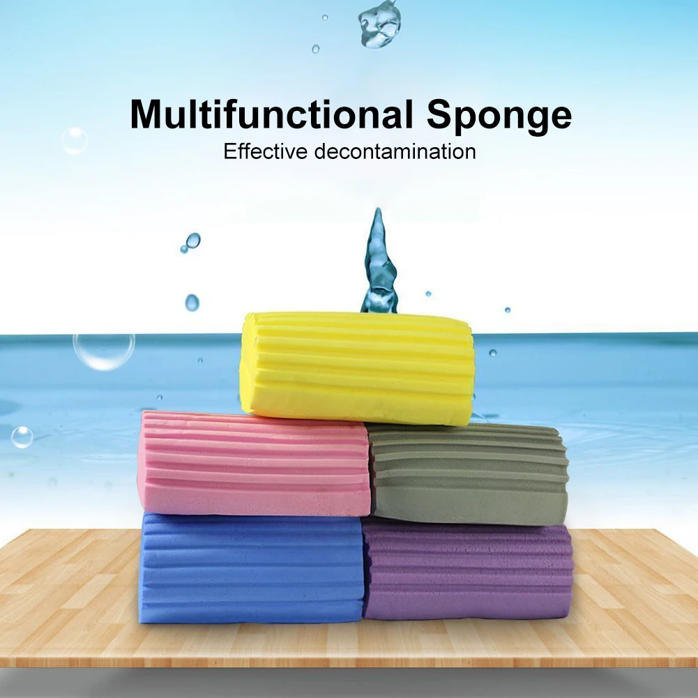 1PC Multifunctional Dishwashing PVA Sponge Water Absorption Cleaning Sponge Household And Car Cleaning Sponges Friction Cotton