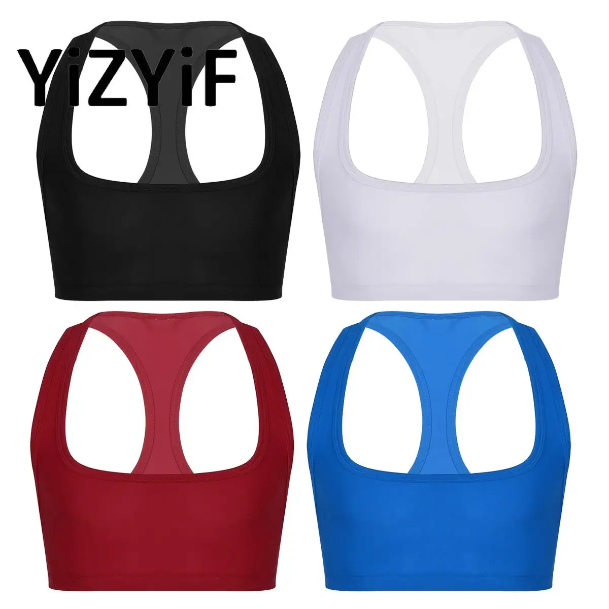 Mens Stretchy sport training crop tops sleeveless Y back half vest tee nightclub dance performance gymnastics tank top clubwear,sports sleeveless vest,tanktop set