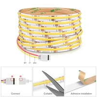 608LEDs/M CCT Smart lamp DC24V COB LED Strip Light With Tuya Smart Life WIFI Control Warm White/Natural White/White Alexa Google - Image 6