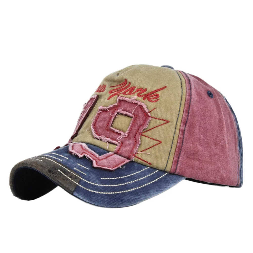 Color matching baseball cap 79 Embroidered baseball cap Three-dimensional tape embroidered cap visor 5