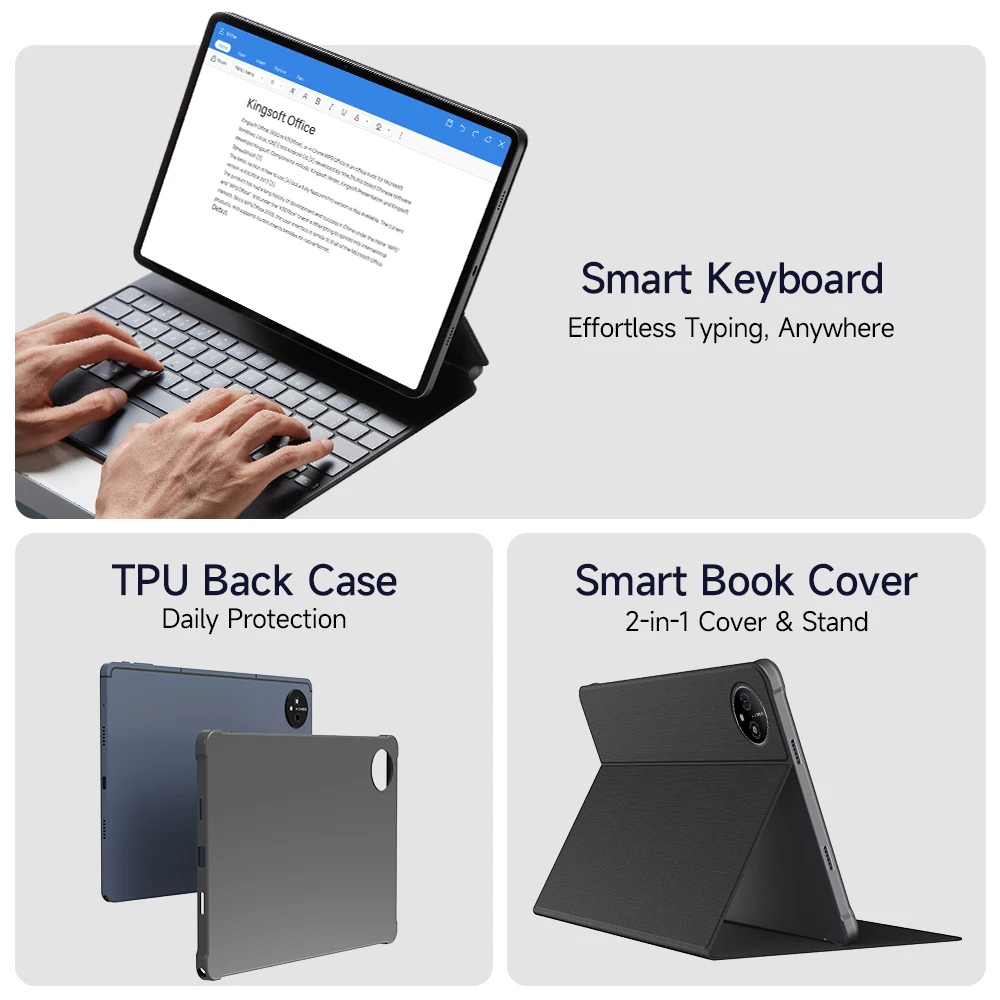 【World Premiere】Ulefone Tab A11 Tablet, 11‘’ ,Up to 12GB RAM (6+6) 128GB/256GB ROM, Unisoc T620, Android 14, 8800mAh 4G Tablet 5