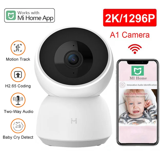 Xiaomi Smart Camera 360 מצלמת אבטחה המחוברת לרשת ב WIFI מבית שיאומי העולמית - מוצר מקורי והכי זול בישראל בהתחייבות!