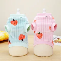 Strawberry Print Cat Puppy Sweater