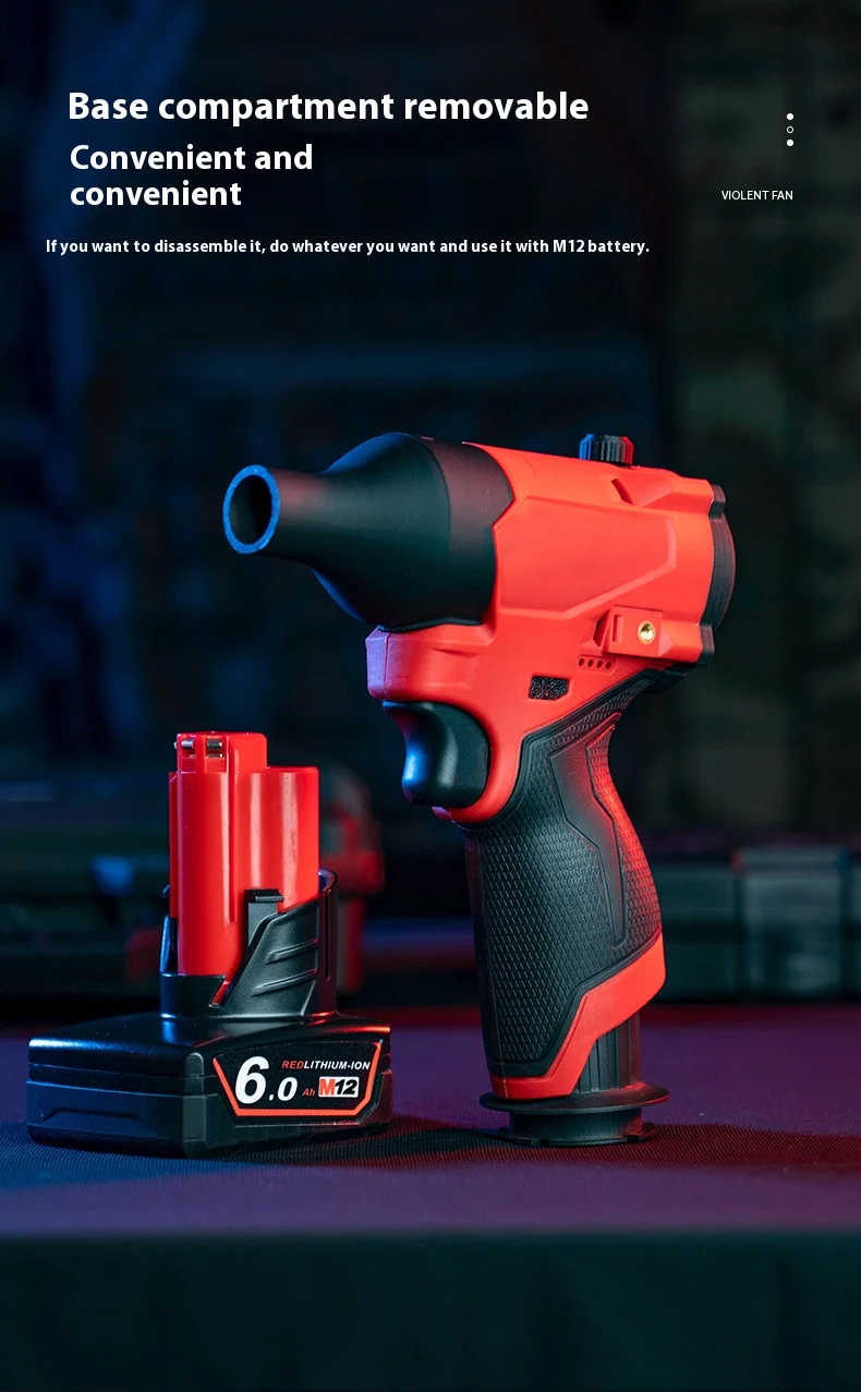 For Milwaukee M12 Turbojet Fan 140000 RPM Brushless Motor