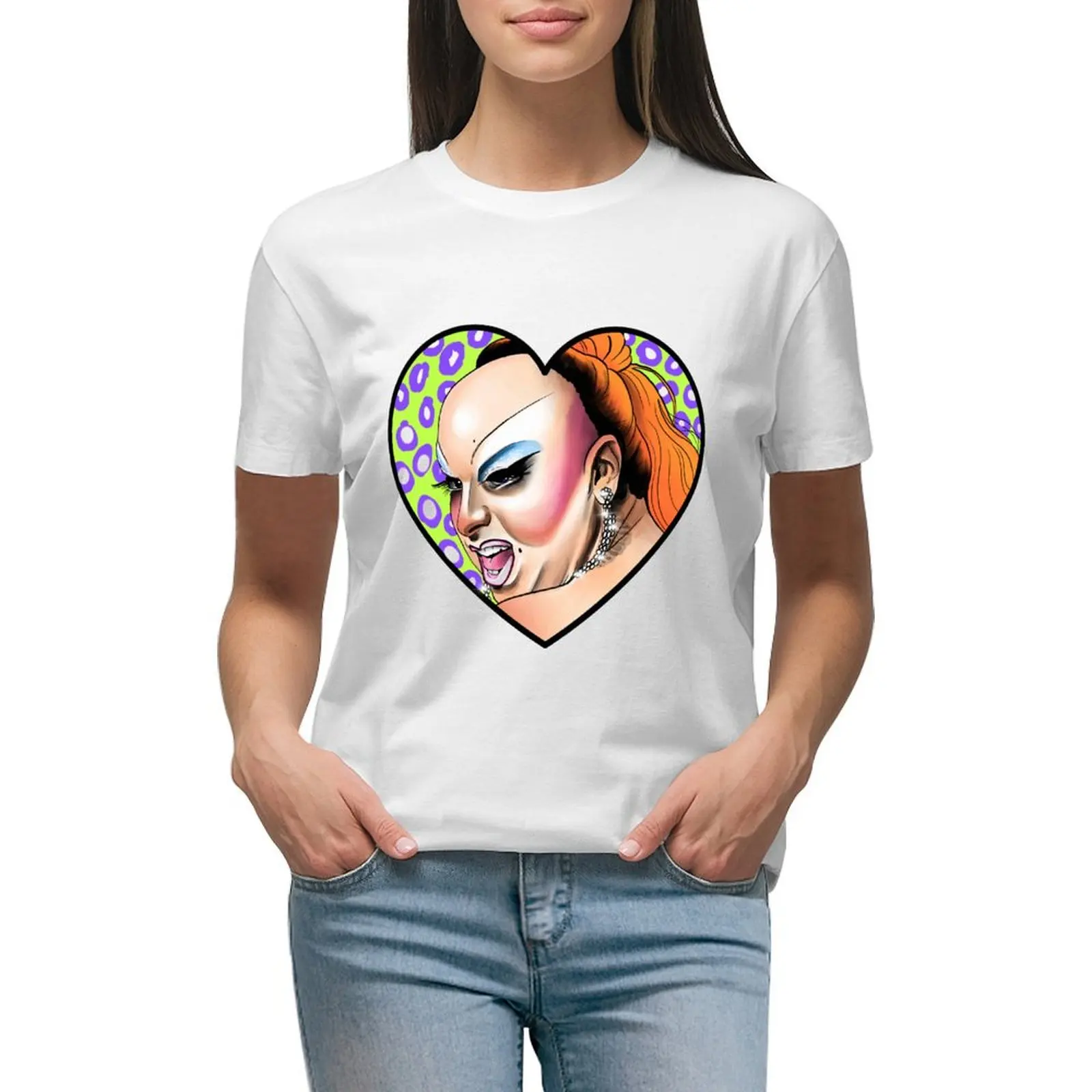 

Divine T-shirt tops female Women's t-shirt