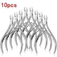 10/5/2/1pc Stainless Steel Nail Clipper Scissors,Nail Care Kit, Dead Skin Remover Kit,Nail Exfoliator,Professional Dead Skin