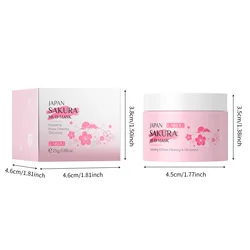 Sakura Deep Cleansing Facial Mask - Blackhead Remover & Pore Minimizer (25g)