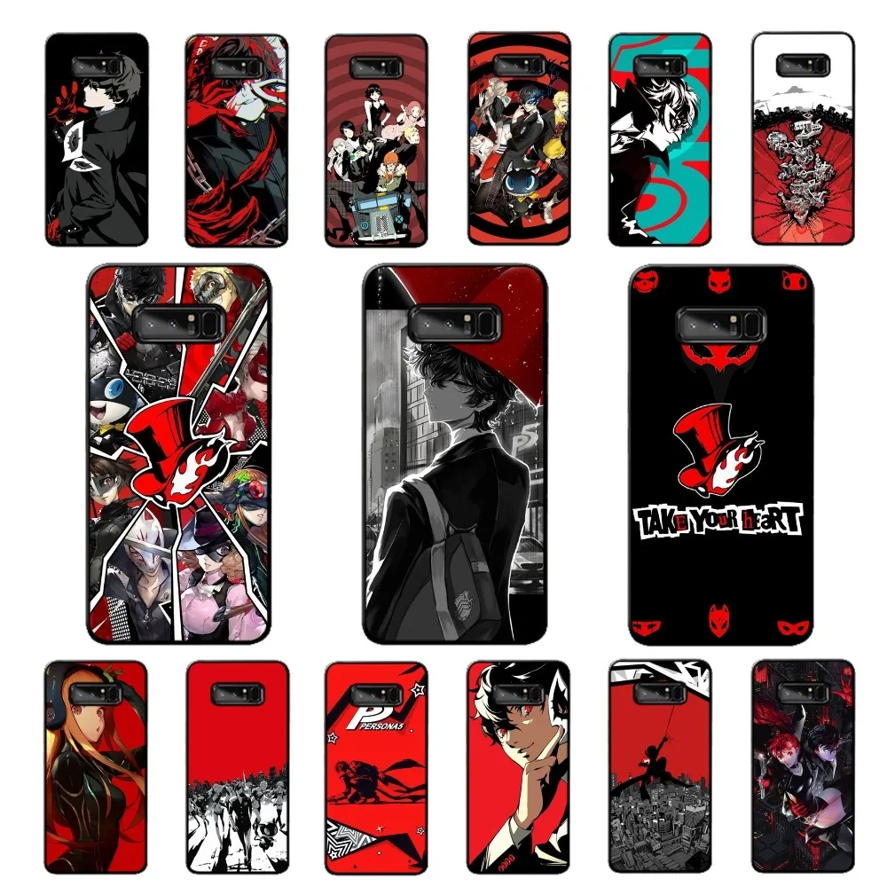 Persona 5 Custodia Per Telefono Per Samsung Note 8 9 10 20 Pro Plus Lite M 10 11 20 30 21 31 51 A 21 22 42 02 03