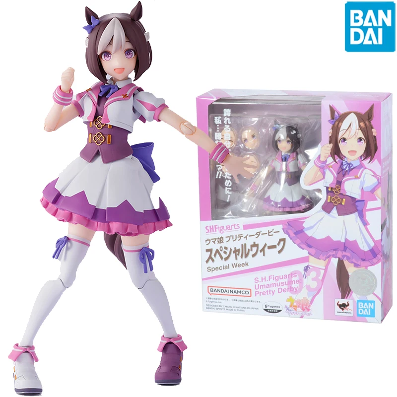 

New Original Bandai Spirits S.H.Figuarts Shf Special Week Pretty Derby Anime Figure Model Collecile Action Toys Gifts In Stock