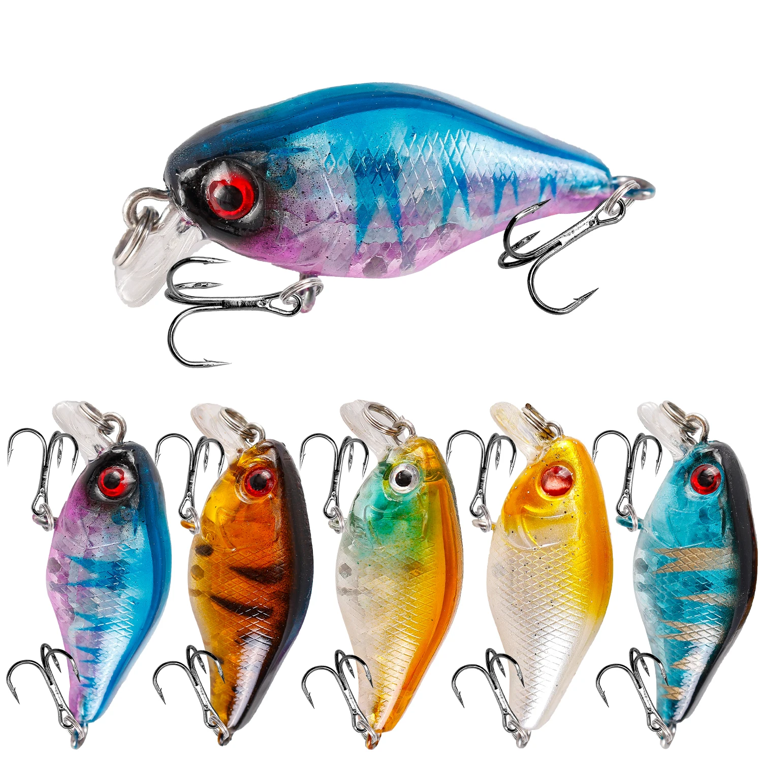 

Bisogoon Crankbait Fishing Lures 45mm 4.2g Floating Minnow bait Artificial Bass Hard Bait Wobbler Japan carp bait Fishing bait