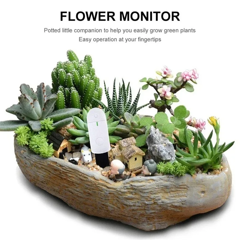 Portable Soil Moisture Sensor Monitor Plants Flower Soil Hygrometer Plant Detector Garden Care Planting Humidity Meter soil moisture sensor soil tester soil moisture meter