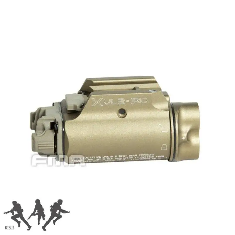 Fma-アルミニウム合金LED懐中電灯,XVL2-IRC赤色レーザー,エア