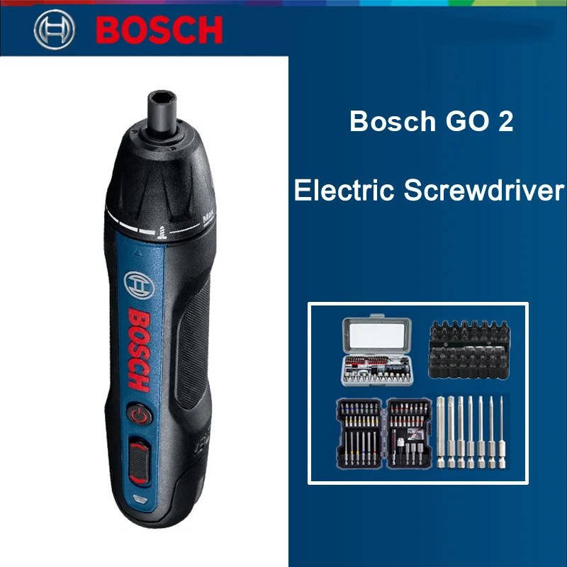 Bosch GO 2 Cordless Electric Screwdriver Professional Smart Screwdriver