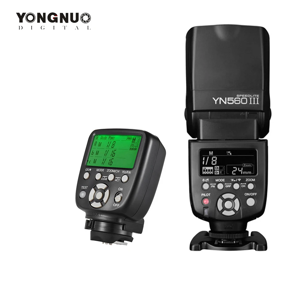 On Camera Flash Camera Flash YONGNUO YN560 III Universal 2.4G Wireless Speedlite Flash On-camera Speedlight GN58 High Speed Recycling for Canon Nikon DSLR