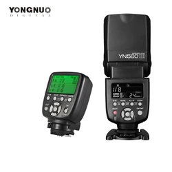 YONGNUO YN560 III Universal 2.4G Wireless Speedlite Flash On-camera Speedlight GN58 High Speed Recycling for Canon Nikon DSLR