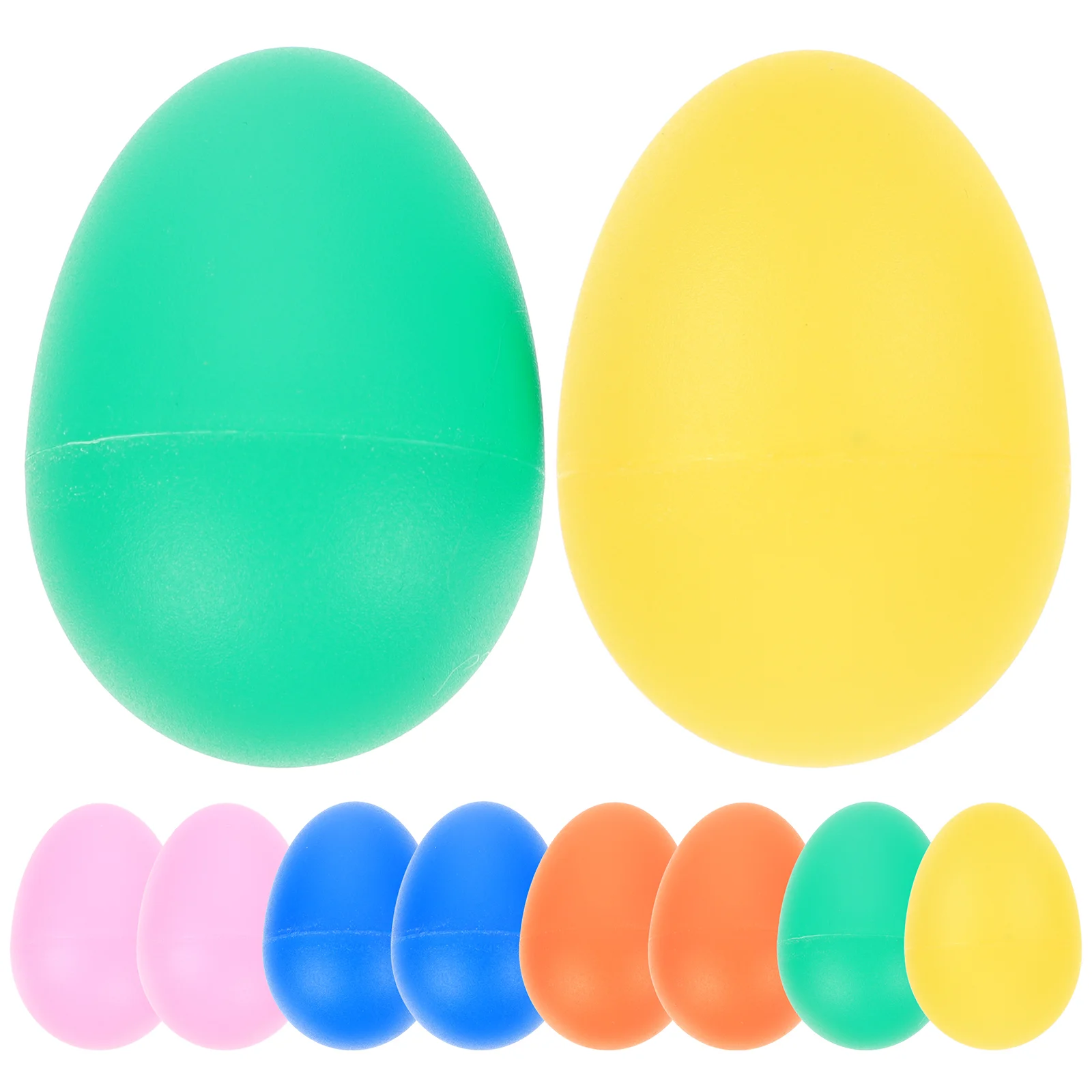 

10 Pcs Children's Percussion Instrument Eggs Motor Skills Toys for Toddlers Music Shaking Maracas Balls Musical Abs Sand Shaker