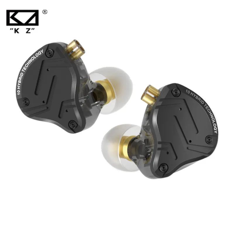 KZ ZS10 PRO X auriculares internos híbridos de Metal de graves HIFI, Auriculares deportivos con cancelación de ruido, KZ ZSN PRO AS16 PRO AS12 ZSX ZEX