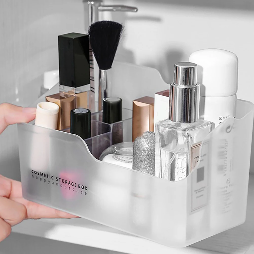 

Cosmetic Organizer for Bathroom Dresser, Durable Makeup Organizers, Storage Tray, Make Up Organizer Box
