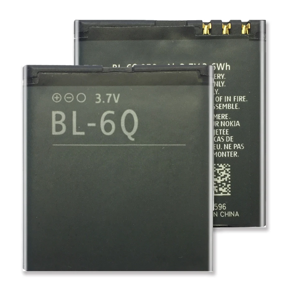 Bl-6Q Batteria Sostitutiva Da 970Mah Per Telefono Cellulare Nokia 6700 Classic 7900 Classic 970Mah 6700C