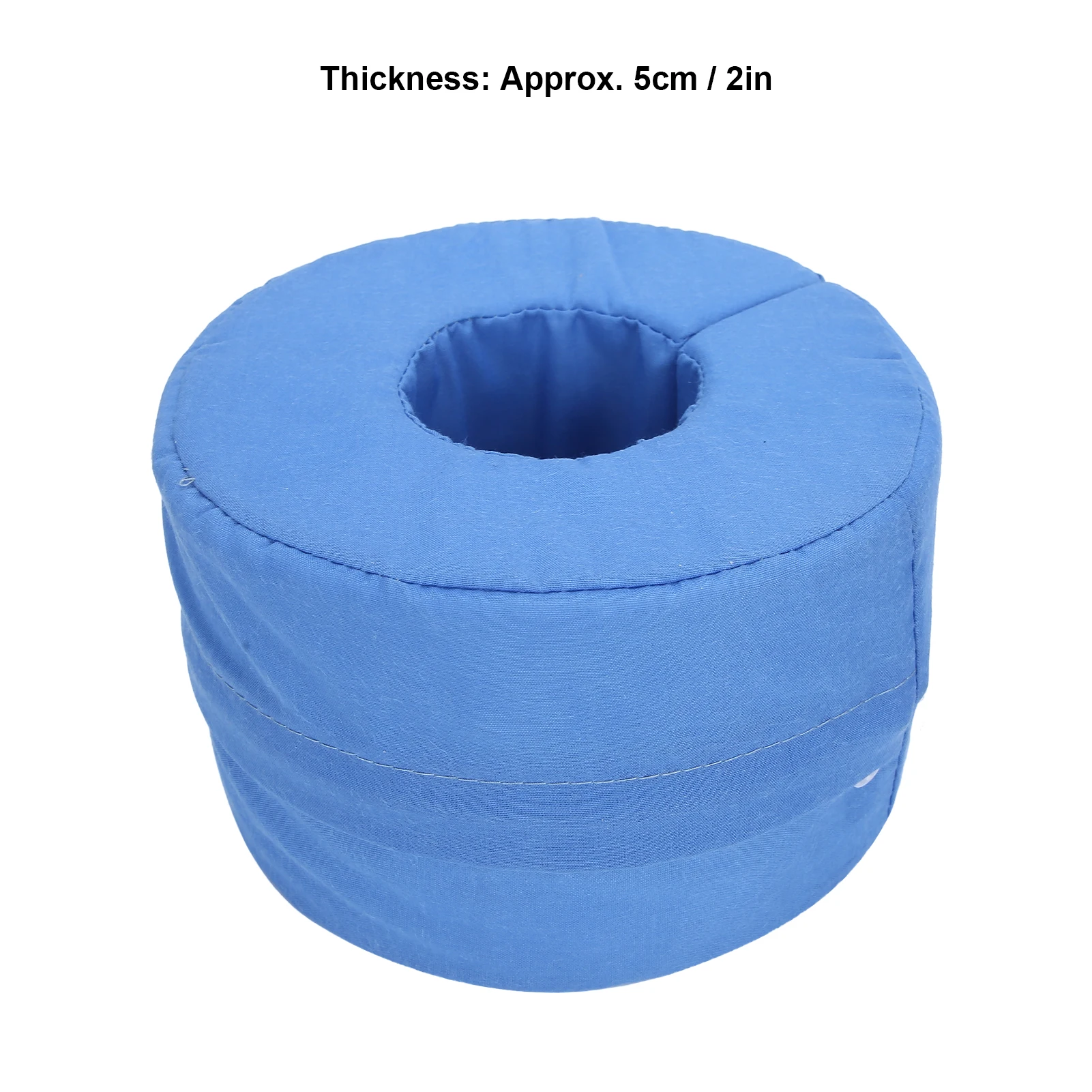 Round Shape Anti‑Bedsore Cushion Breathable Leg Rest Foam Elevating Pad Pillow Elderly Bedridden Patient Ankle Swelling Relief 2