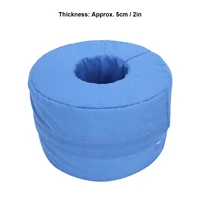 Round Shape Anti‑Bedsore Cushion Breathable Leg Rest Foam Elevating Pad Pillow Elderly Bedridden Patient Ankle Swelling Relief 2