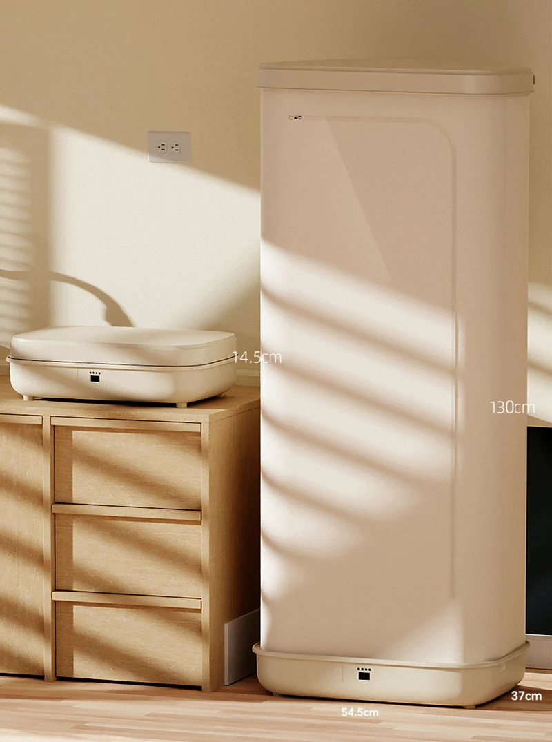 220V Electric Clothes Dryer 2 Layers Stainless Steel Drying Rack 239L Large Space 1000W Warm Air Folding Airer Stand Support