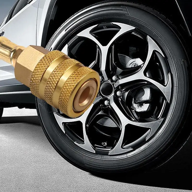 

Tire Air Chuck Car Tire Inflation Chuck Vehicle Air Pressure Gauge Air Chuck Tire Inflator Pump Hose Adapter Car Accessories