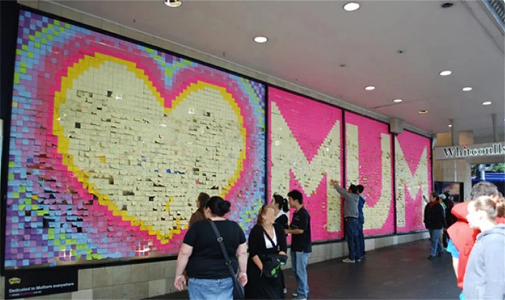 ������ ��ƼĿ �޸�, �ϱ� ��ƼĿ, �޸� �е�, 4 ���� ����, 76x76mm