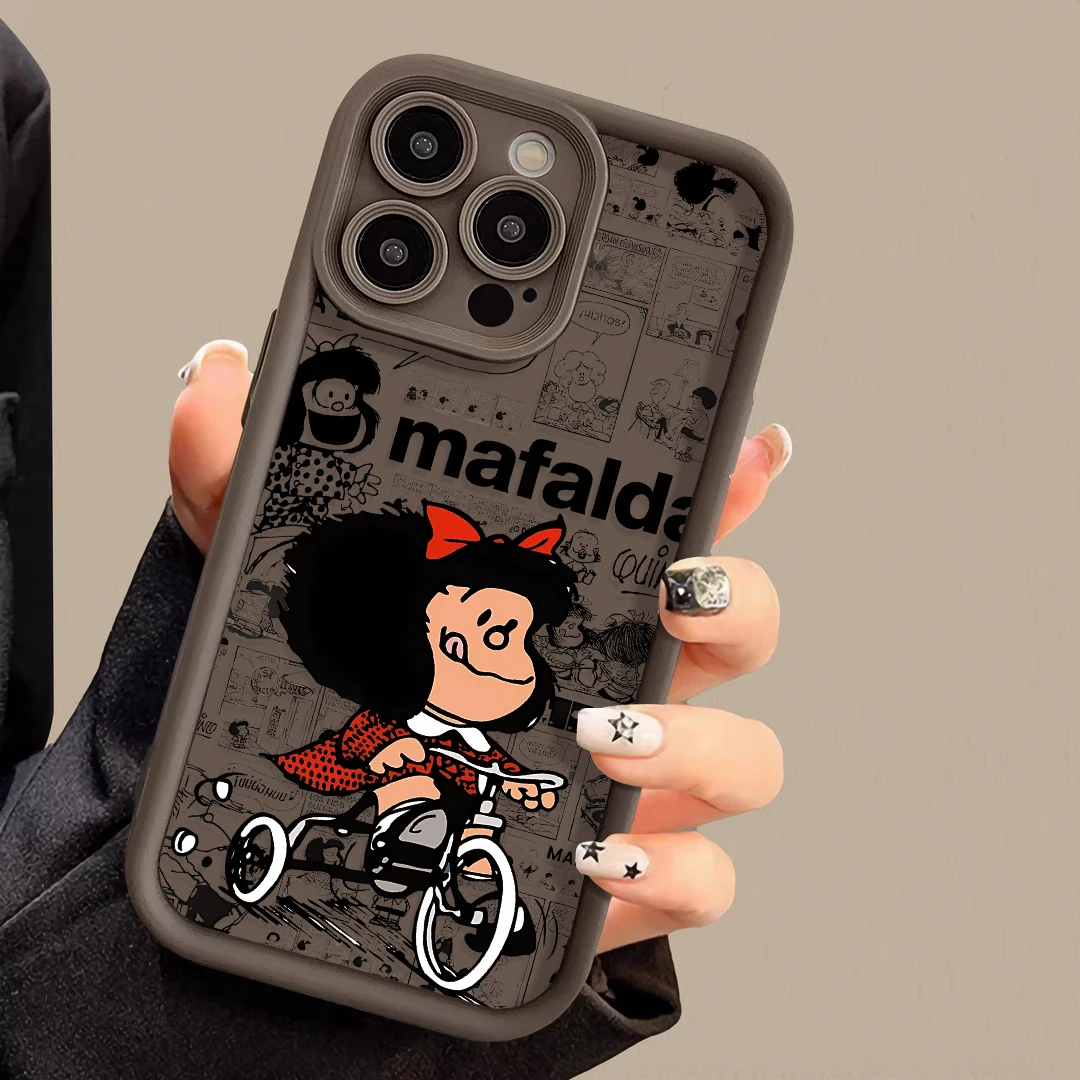 Cartoon Mafalda Phone Case Cover
