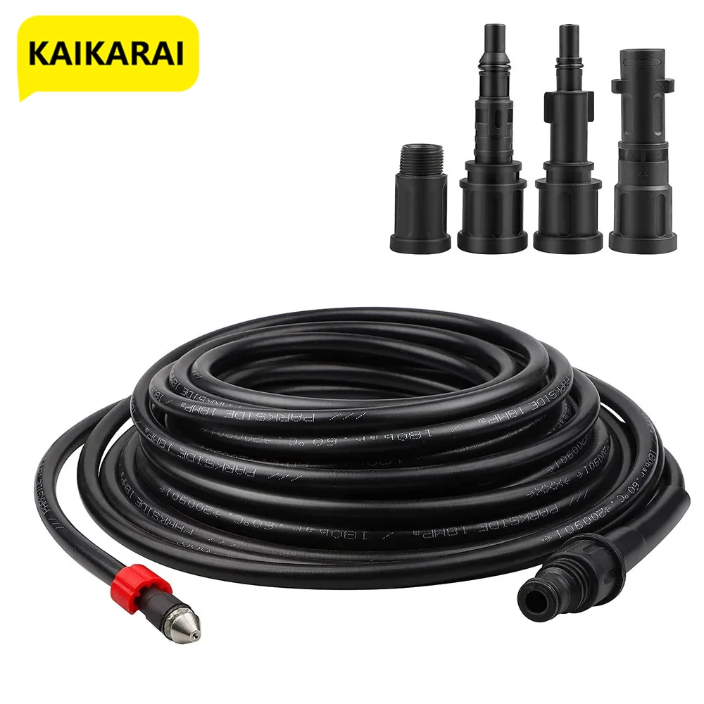 Adapter Kunststoff Bajonett auf M22x1,5 – Kompatibel mit Kärcher K2–K7 | Für Kranzle, Oleo-Mac, Macallister | 14mm Anschluss | Druckadapter für Hochdruckreiniger