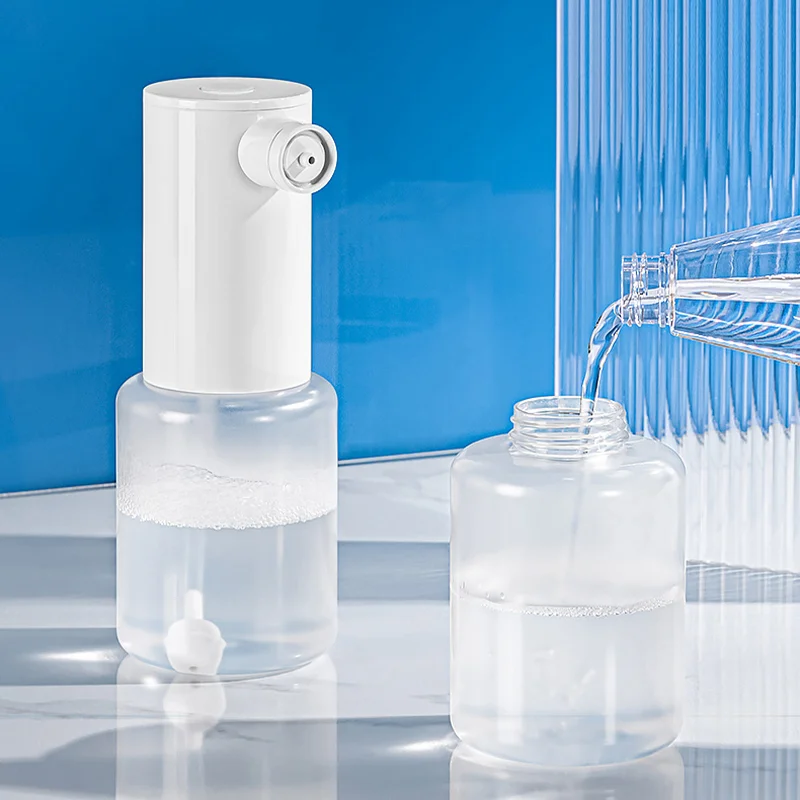 Electric Foam Machine Shampoo Shower Gel Facial Cleanser Foaming Detergent Soap Solution Foam Spray Gun Bathroom Soap Dispenser 5