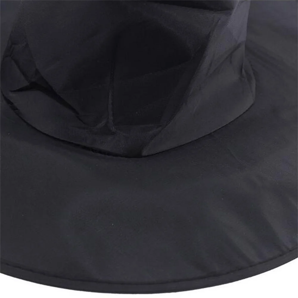 1Pcs Halloween Wizard Hat Black Oxford Cloth Unisex Witch Hat Cosplay Party Costume Props Decoration Harrys Potters Magics