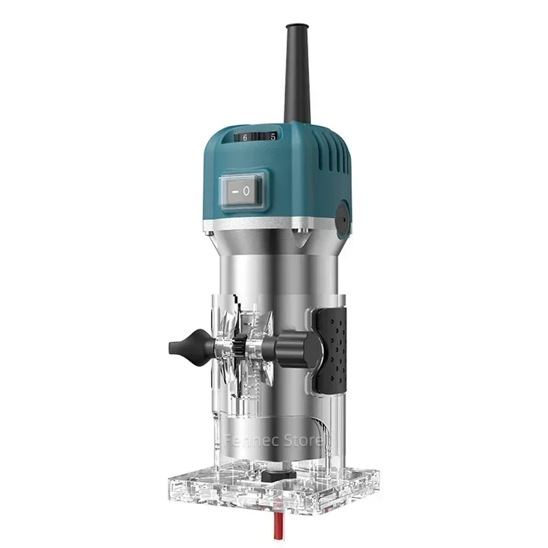 800W/2000W electric trimmer router woodworking laminate engraving slotting trimmer with 15 router bits for woodworking woodworking tools wood router plunge router