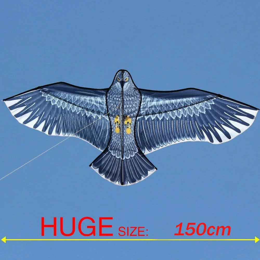 NEW Arrive Outdoor Fun Sports  59 Inch Eagle Kite With Handle And Line For Kids Or Adults Good Flying 5