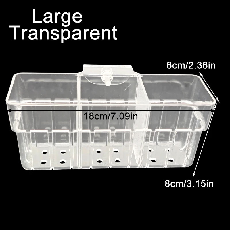 Aquarium Clear Hydroponic Wall Planter - Floating Plant Display