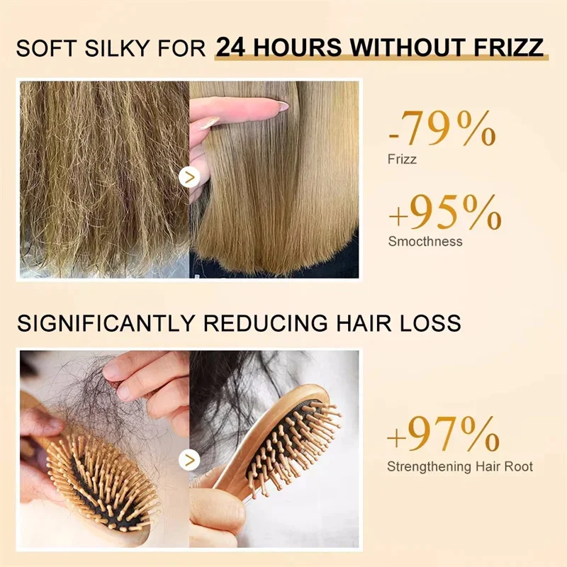 Hair Mask Magical Keratin Hair Mask 5 Seconds Repair Damaged Frizzy Hair Soft Smooth Shiny Nutrition Deep Moisturize Nourishing Care