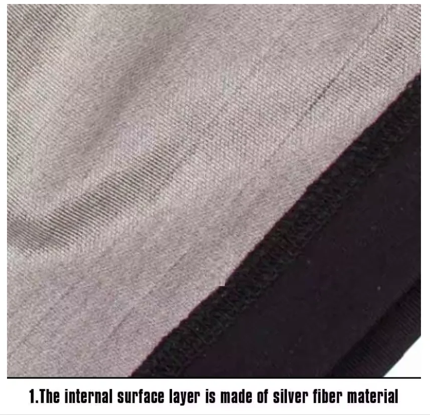 Radiation Shielding EMF Protection Hat with Silver Fabric – High Efficiency 99.99%