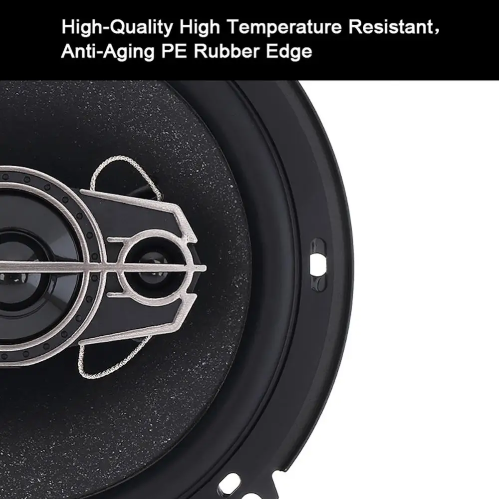 New 6-Inch 600W 2-Way Car HiFi Coaxial Speaker Vehicle Door Auto Audio Music Stereo Subwoofer Full Range Frequency Loudspeaker