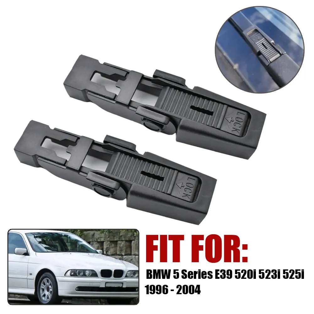 

2x Auto Front Windshield Wiper Lock Clip Car Accessories Car Wiper Retaining Clip for BMW 5 Series E39 520i 523i 525i 1996-2004