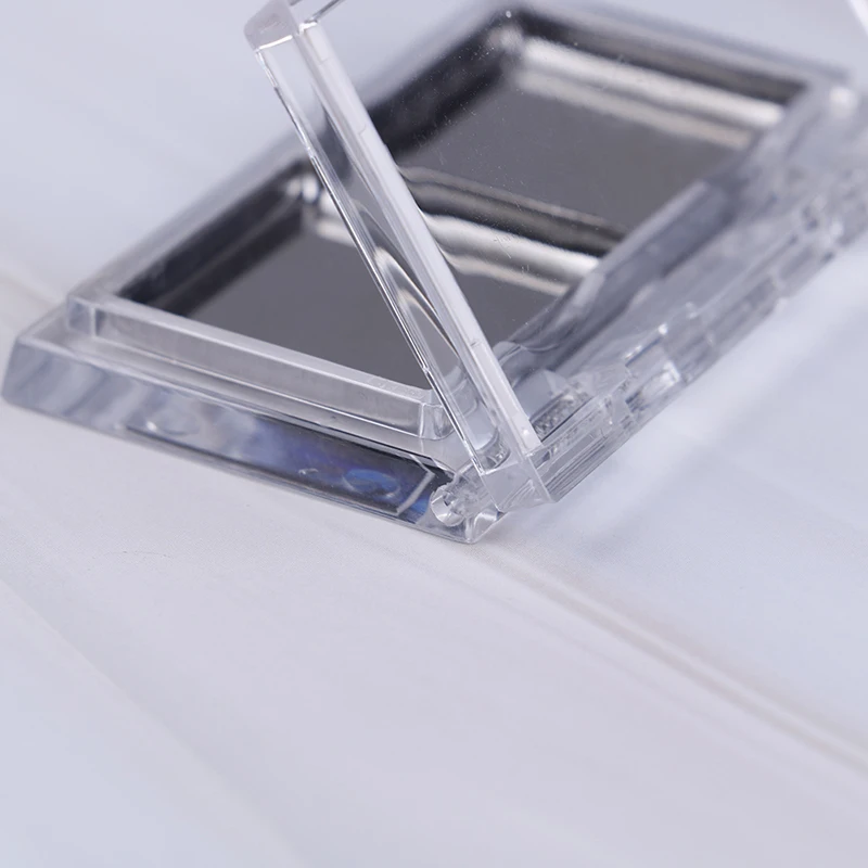 2 Grids pots empty magnetic eyeshadow pigment aluminum palette tin pans makeup 2